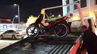 Tokat’ta trafik güvenliğini tehlikeye düşüren motosikletlilere ceza yağdı