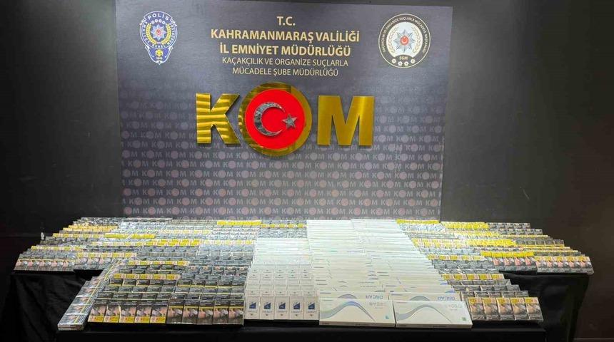 Kahramanmaraş&rsquo;ta ka&ccedil;ak&ccedil;ılık operasyonları: 10 şahsa işlem yapıldı