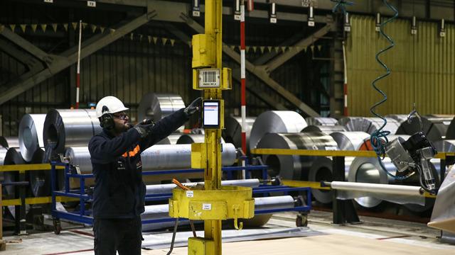 Bursa'daki &ccedil;elik fabrikasında &uuml;retimin y&uuml;zde 80'i ihra&ccedil; ediliyor