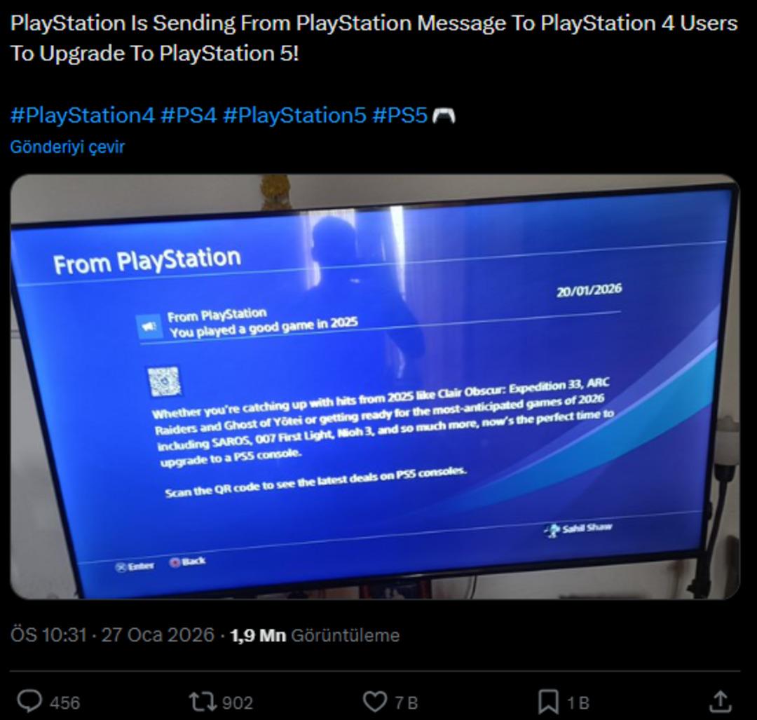 Sony den PlayStation 4 sahiplerine PlayStation 5 mesajı 1