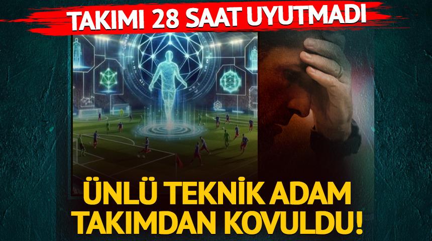 Takımı 28 saat uyutmadı! &Uuml;nl&uuml; teknik direkt&ouml;r takımdan kovuldu
