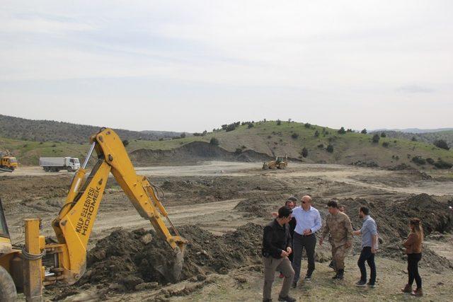 Kulp’ta Şehir Stadyumu projesinin inşaat çalışmaları başladı