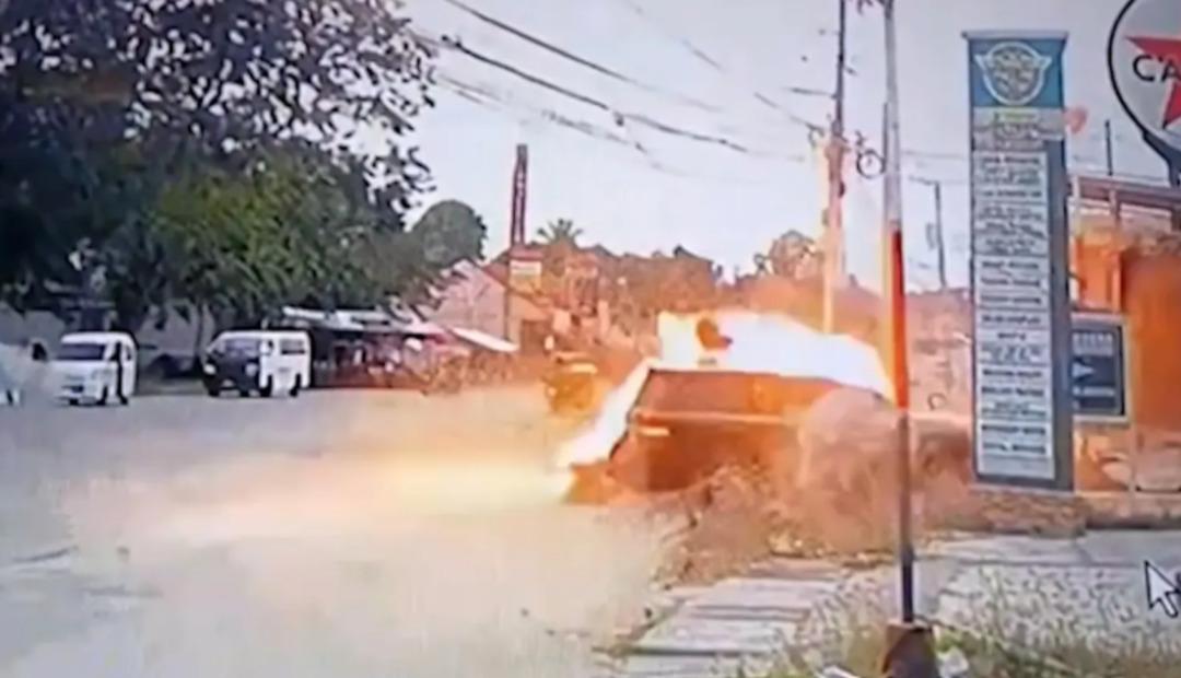 Belediye Başkanına roketatarlı saldırı! Benzin istasyona fırlattılar 2