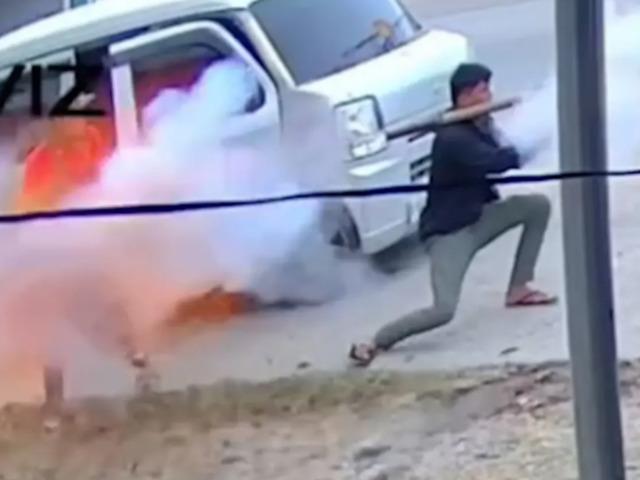 Belediye Başkanına roketatarlı saldırı!