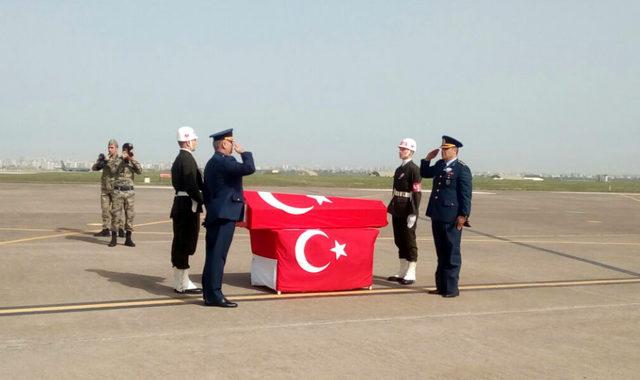 Şehit Pilot Üsteğmen, Nevşehir'den uğurlandı (2)