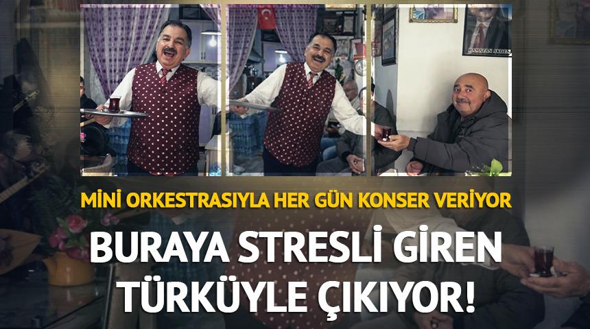 Bu &ccedil;ay ocağına stresli giren t&uuml;rk&uuml;yle &ccedil;ıkıyor