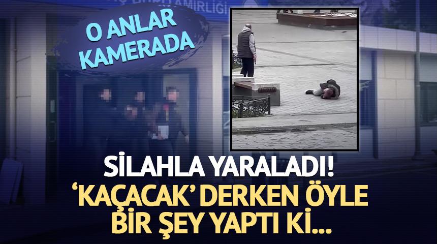 Yer: Fatih! &Ouml;nce vurdu ardından başında bekledi: O anlar kamerada