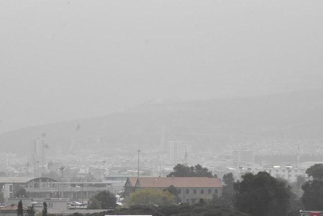 İzmir de toz taşınımı kirliliği 2