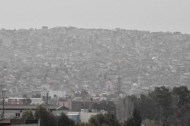 İzmir de toz taşınımı kirliliği 4