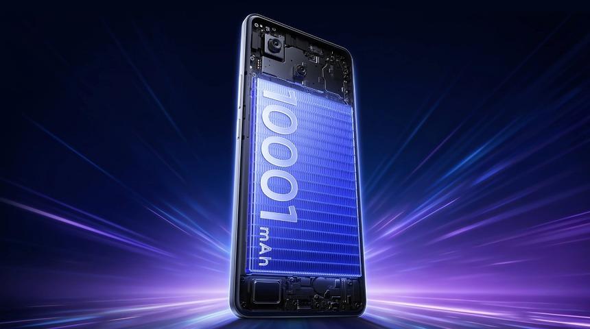 10.001 mAh'lik Realme P4 Power tanıtıldı: iPhone 16 Pro'yu 27 dakikada %50 şarj edebiliyor!