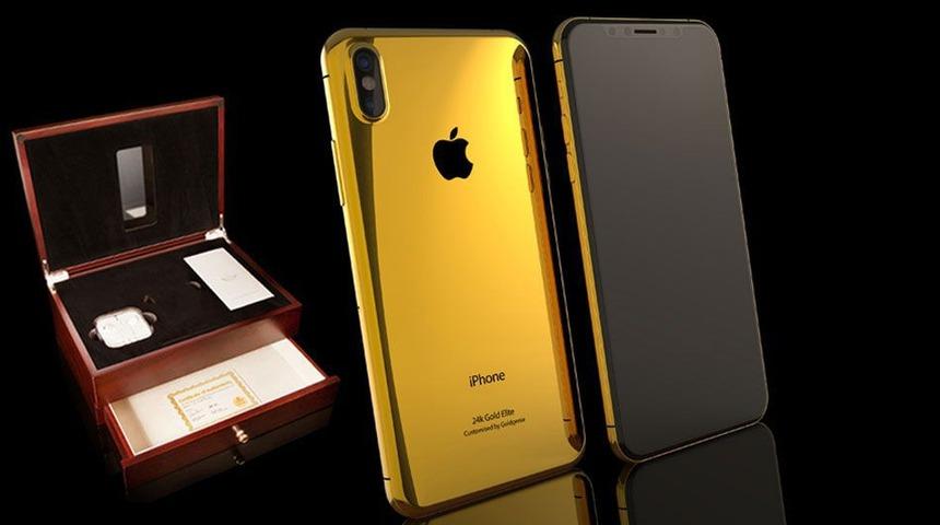 iPhone X altın renk se&ccedil;eneği ile geliyor!