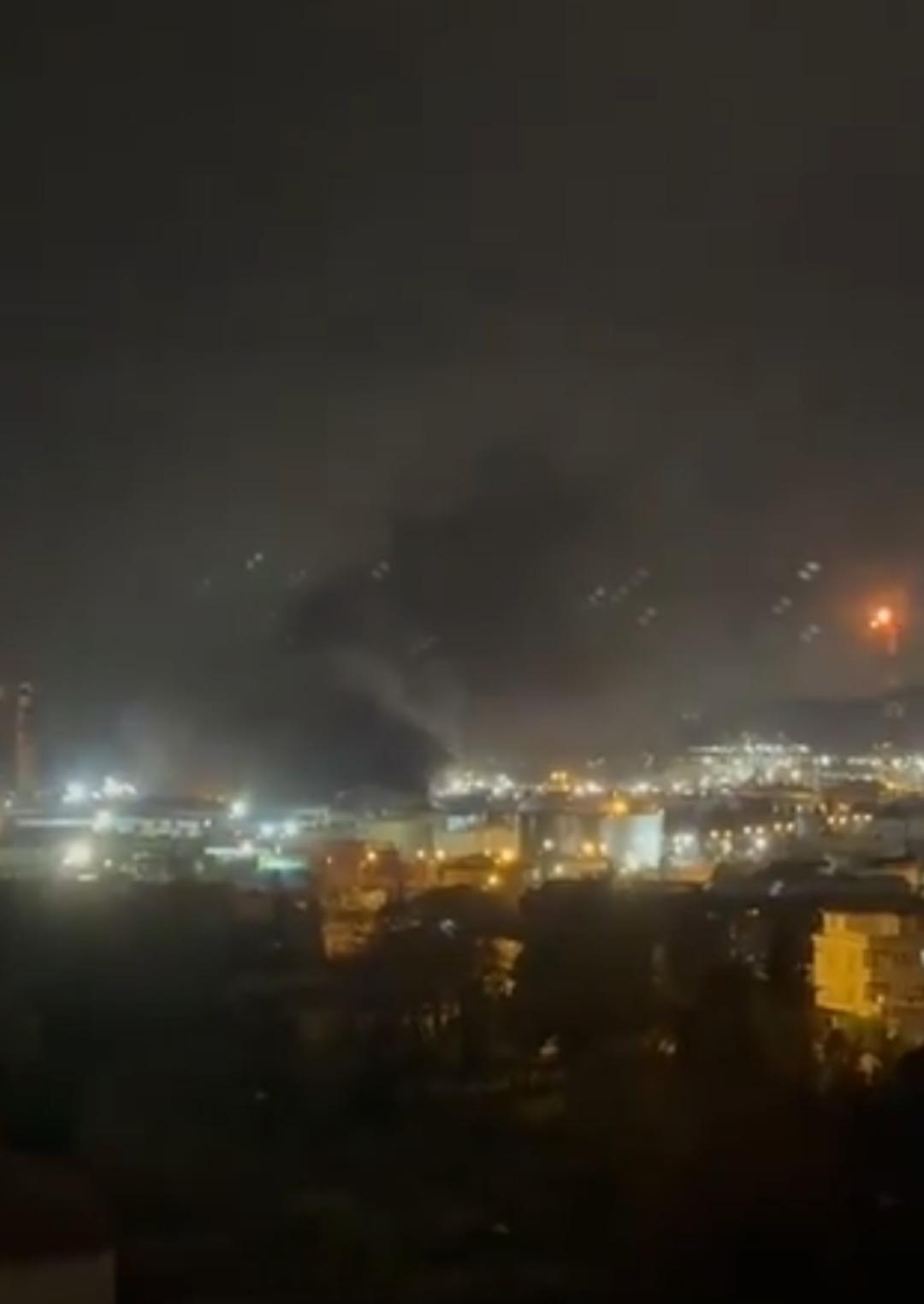 TÜPRAŞ İzmit rafinerisinde patlama! Yangın kontrol altında 1