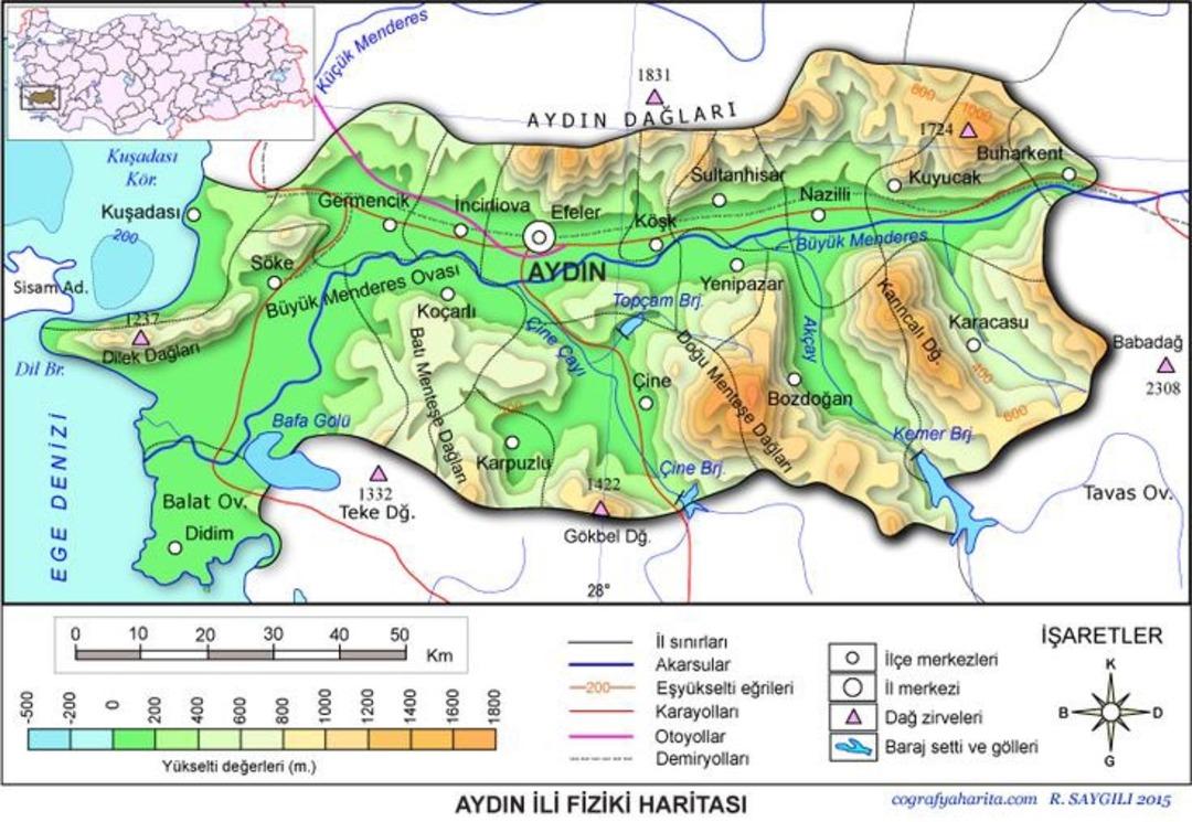 Aydın da en g&uuml;venli il&ccedil;eler! Deprem sonrası  uzaklaşın  diyerek, o b&ouml;lgeyi işaret etti 4