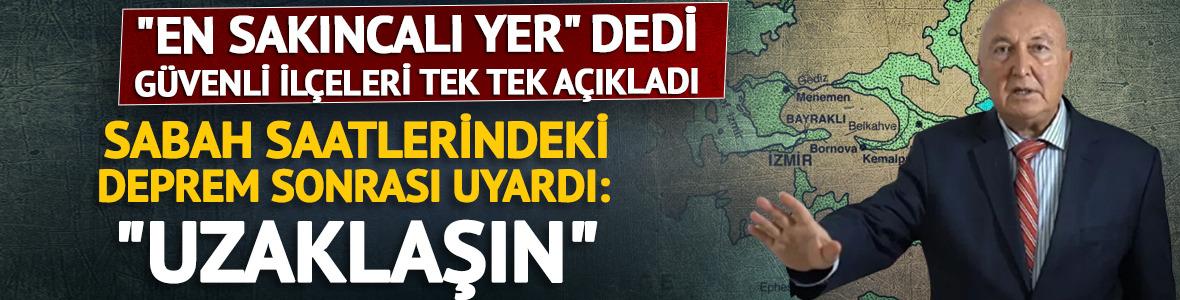 Aydın'daki deprem sonrası uyardı: "Uzaklaşın"