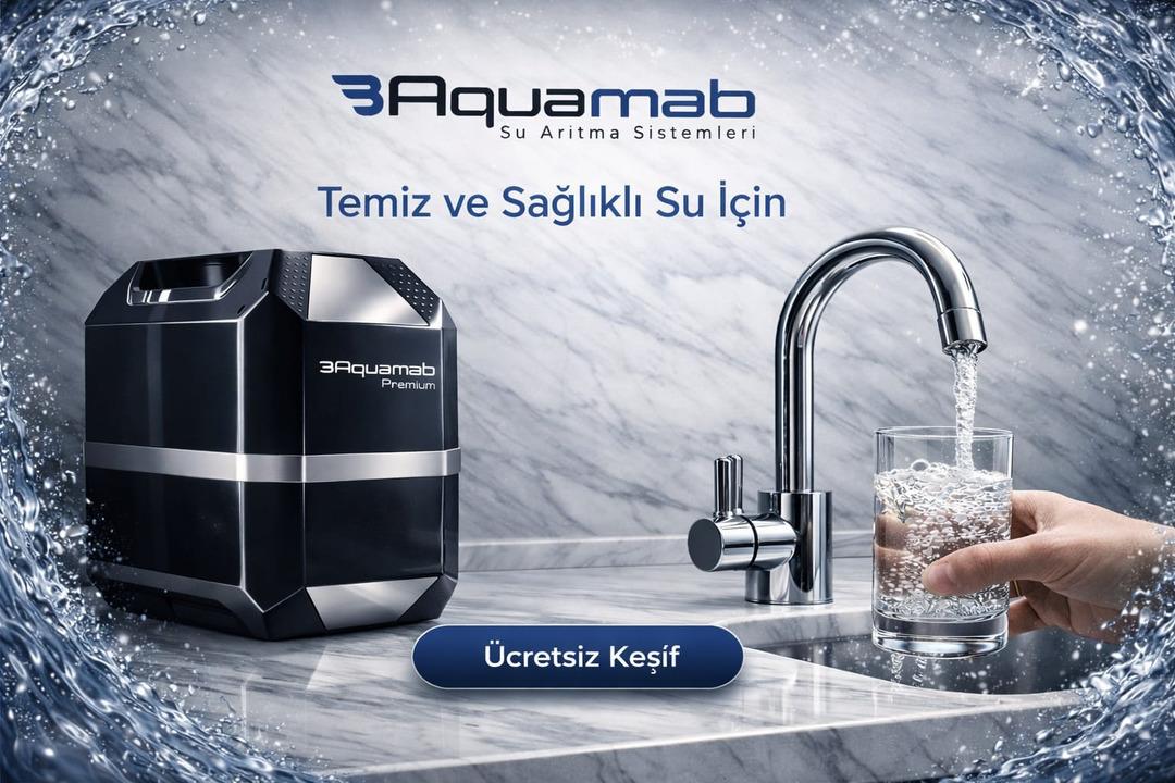 Evlerde alkali su d&ouml;nemi: Aquamab ile suyun doğru hali 1