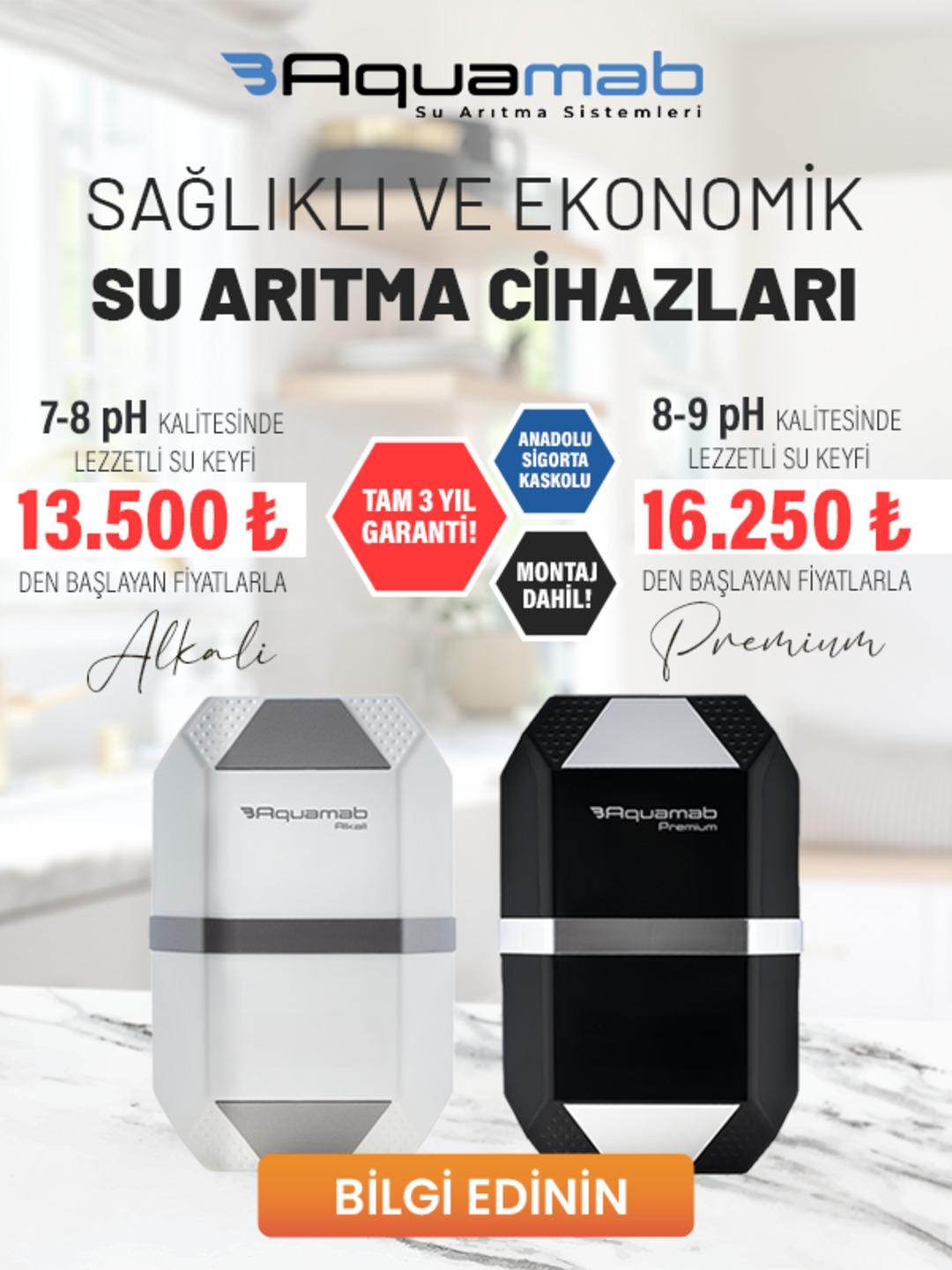 Evlerde alkali su d&ouml;nemi: Aquamab ile suyun doğru hali 2