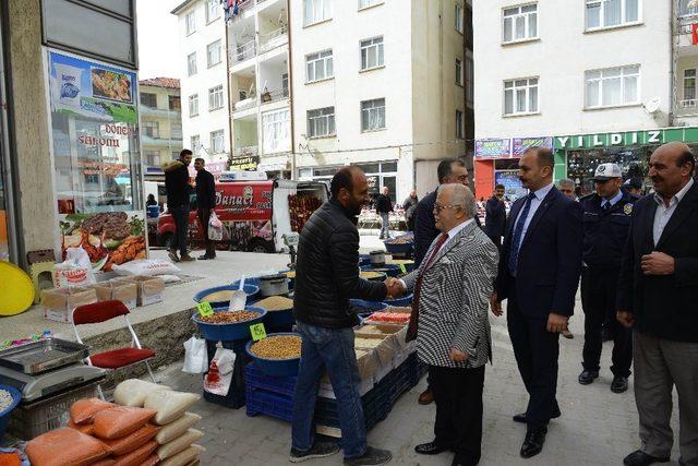 Vali Şentürk, veda ziyaretlerine başladı