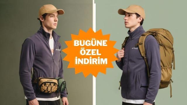 Soğuk havalara meydan okuyun: Adidas Terrex polar bugüne özel indirime girdi