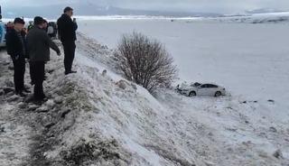Sarıkamış&rsquo;ta trafik kazası: 1 yaralı