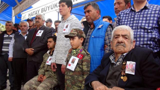 Hatay şehidini 10 bin kişiyle uğurladı