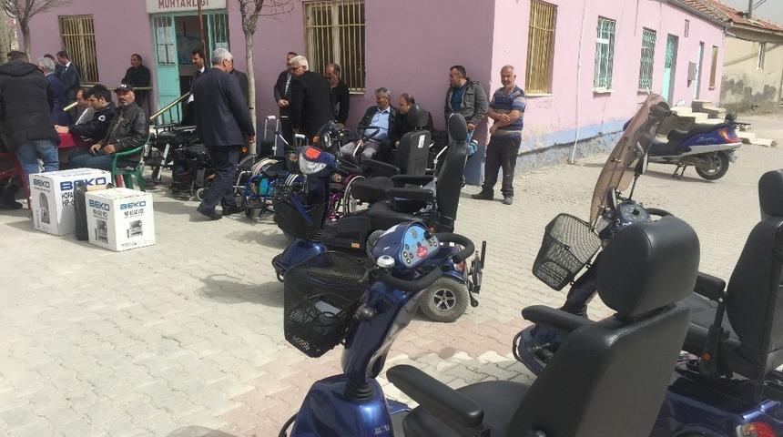 Kulu&rsquo;da ihtiya&ccedil; sahiplerine engelli bisikleti dağıtıldı
