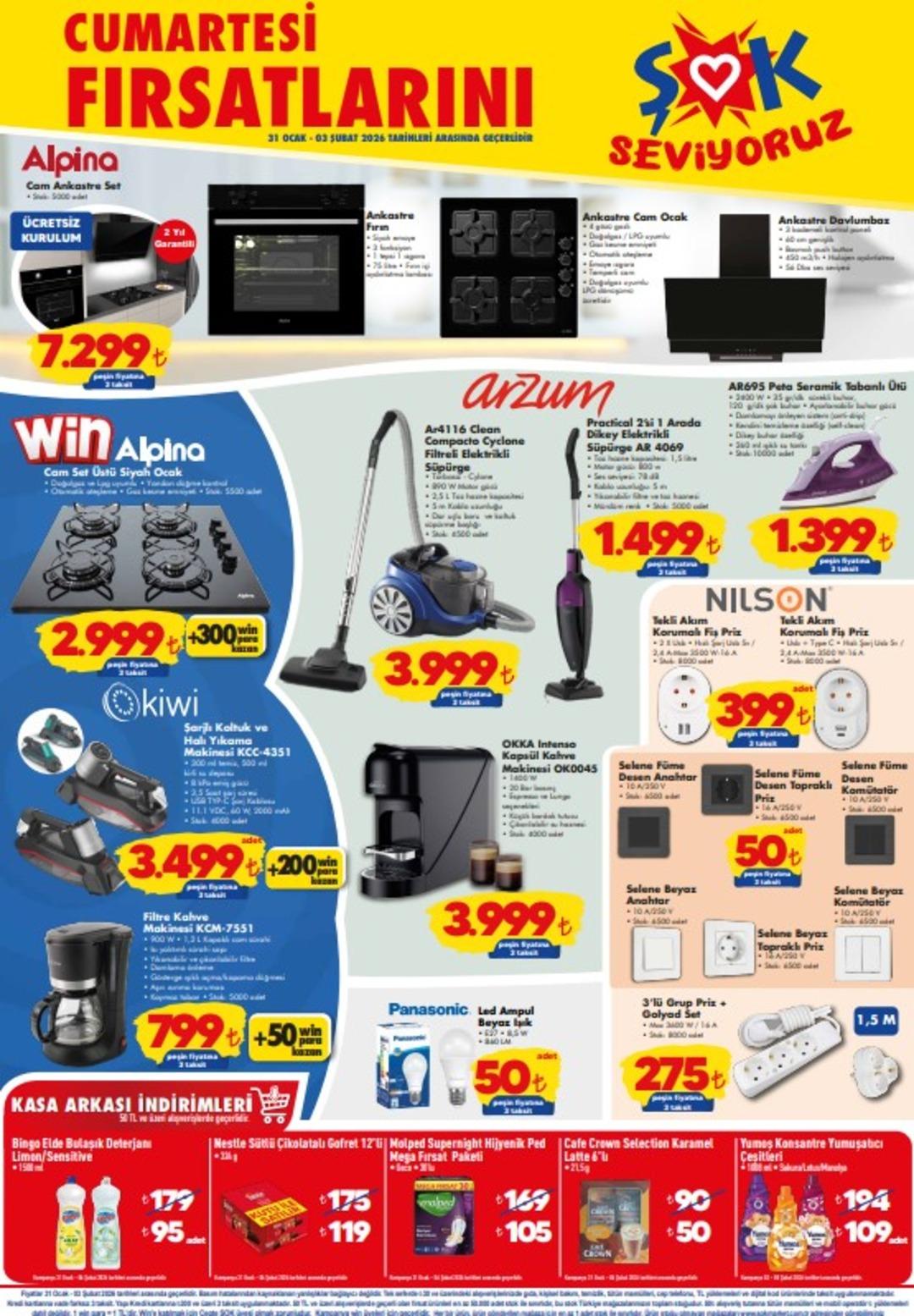 ŞOK a akıllı cam silme robotu geliyor! 31 Ocak 2026 ŞOK aktüel katalog yayınlandı! 1