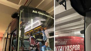 Antalya Emniyet Müdürlüğü'nden Trabzonspor otobüsüne yapılan saldırıyla ilgili açıklama