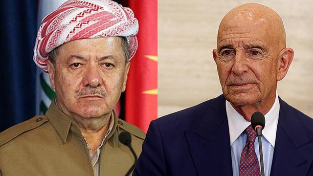 KDP Başkanı Barzani’den ABD’li Özel Temsilci Barrack’a iç siyaset vurgusu