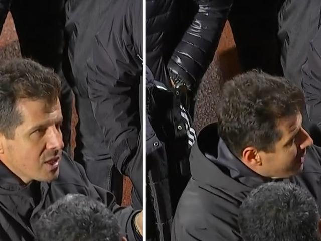 Emre Bel&ouml;zoğlu ma&ccedil;ın ardından trib&uuml;nlere gitti!