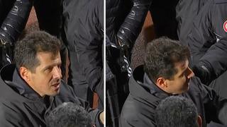 Emre Belözoğlu maçın ardından tribünlere gitti!