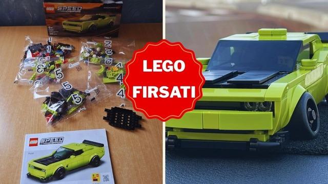 Beklediğiniz fırsat geldi: LEGO Dodge Challenger Hellcat şimdi indirimde