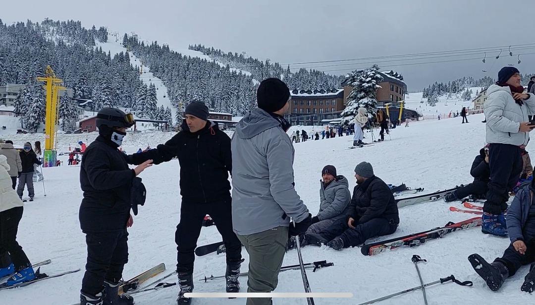 Yer: Uludağ! 40 kişi telesiyejde mahsur kaldı 2