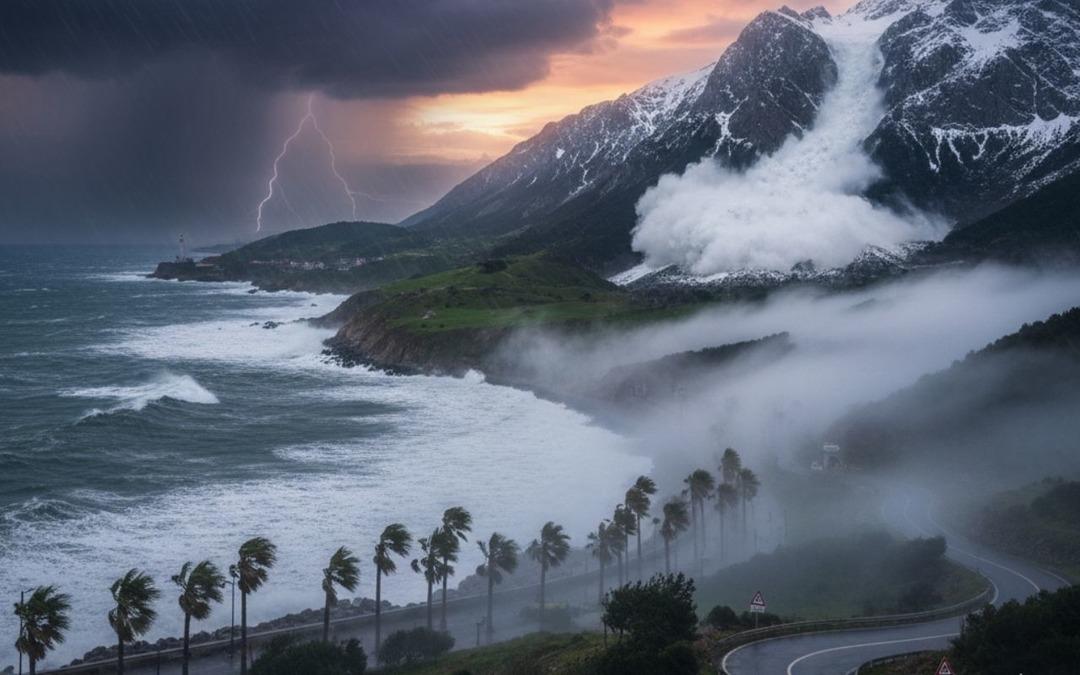 Meteoroloji&rsquo;den uyarı: 4 b&ouml;lgede kuvvetli yağış ve fırtına kapıda! 1