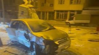 Sarıkamış’ta trafik kazası: 3 yaralı