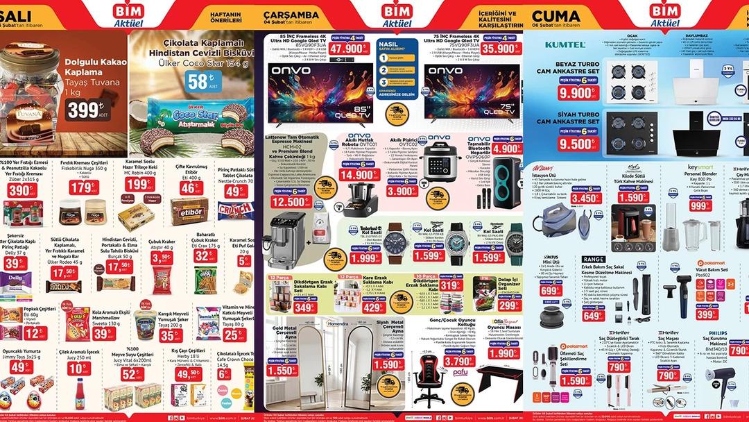 BİM 3&ndash;6 Şubat 2026 Kataloğu S&uuml;rprizlerle Geldi: Oyuncu Koltuğu ve Ev &Uuml;r&uuml;nleri Raflarda 1