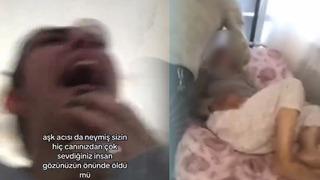 Babasının ölüm anını çekip TikTok'ta paylaştı! Tepki çeken görüntülere yorum yağdı