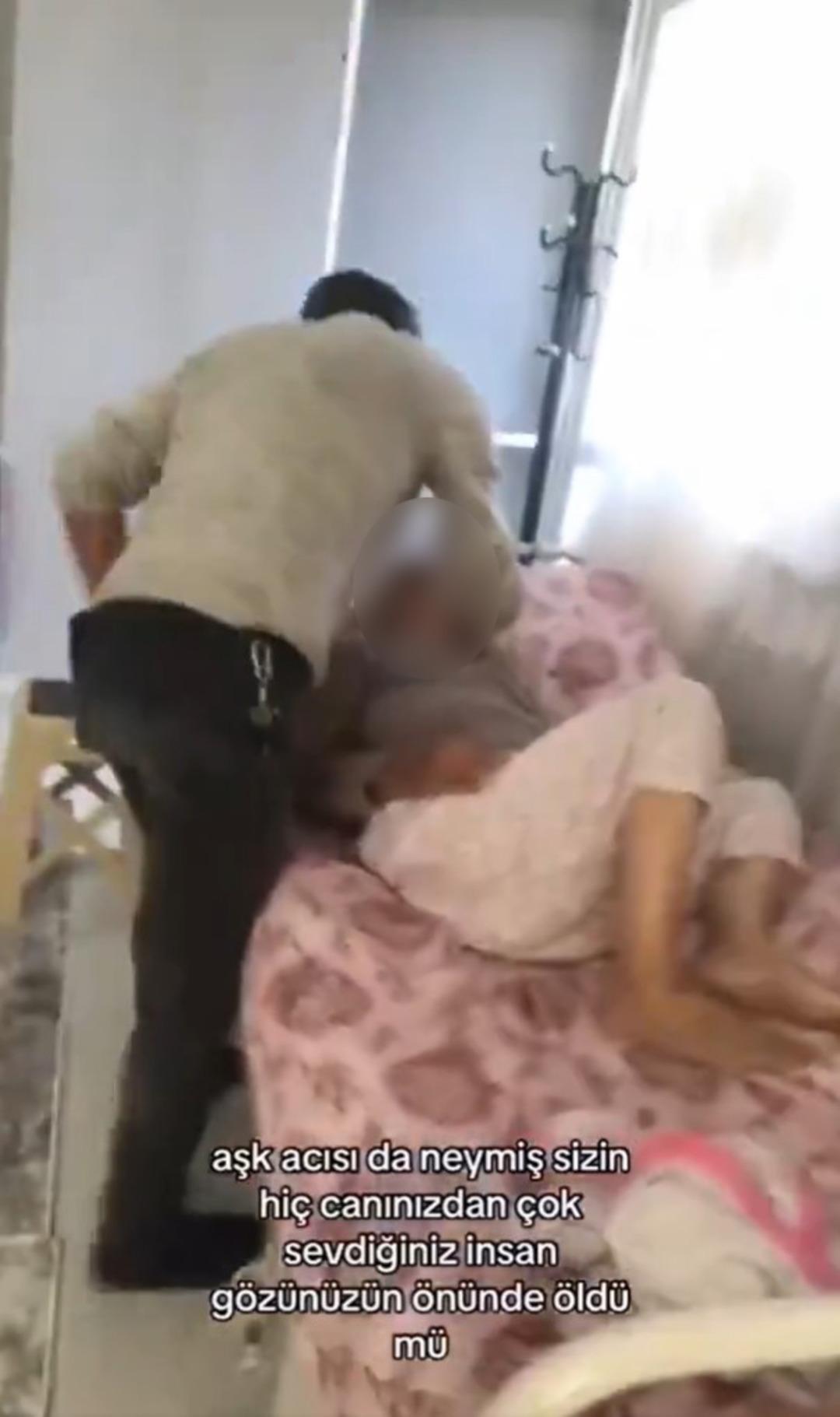 Babasının &ouml;l&uuml;m anını &ccedil;ekip TikTok ta paylaştı! Tepki &ccedil;eken g&ouml;r&uuml;nt&uuml;lere yorum yağdı 1