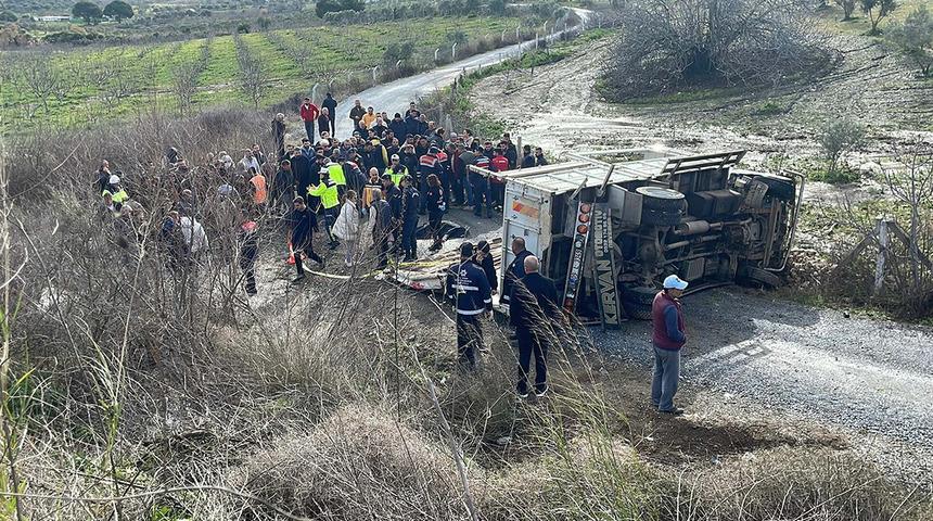 Aydın'da feci kaza! 1 &ouml;l&uuml;, 2 yaralı