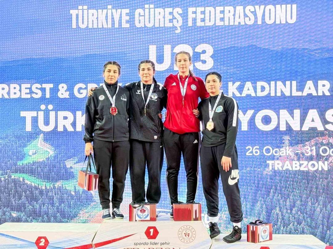 U23 Türkiye Kadınlar Güreş Şampiyonası sona erdi 3