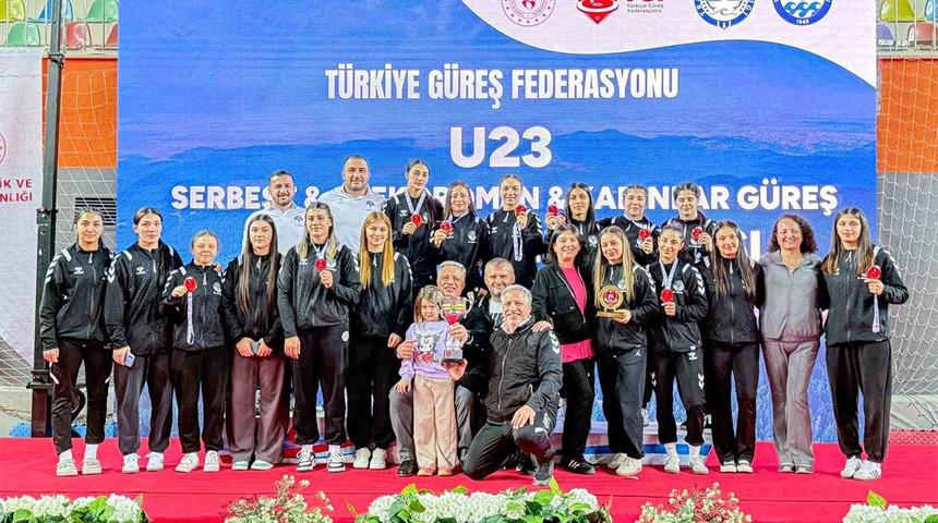 U23 T&uuml;rkiye Kadınlar G&uuml;reş Şampiyonası sona erdi