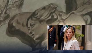 Restorasyonda fark edildi: İtalya bunu konuşuyor! Freskin &uuml;zerinde 'Meloni &ccedil;ehresi'