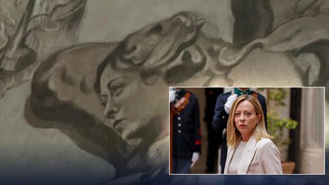Restorasyonda fark edildi: İtalya bunu konuşuyor! Freskin üzerinde 'Meloni çehresi'