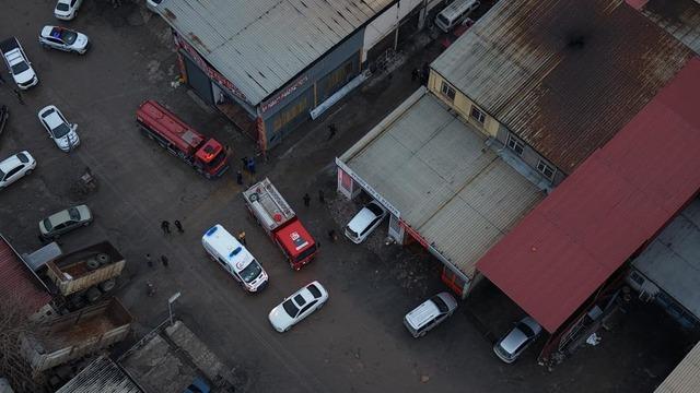 Elazığ Sanayi Sitesi’nde korkutan yangın