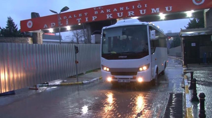 Fenomenlerin Adli Tıp Kurumu'nda işlemleri tamamlandı