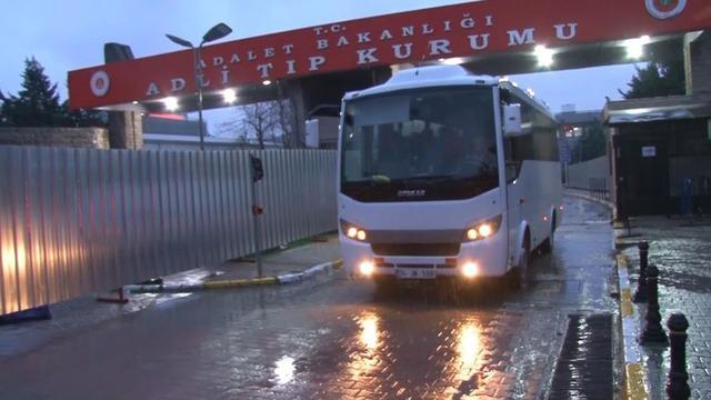 Fenomenlerin Adli Tıp Kurumu'nda işlemleri tamamlandı