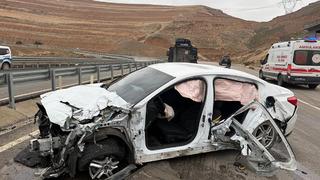 Şırnak'ta trafik kazası! Yaralılar var