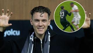 Beşiktaş'ın yeni transferi Asllani 6 dakikada rekor kırdı! Olay hareket