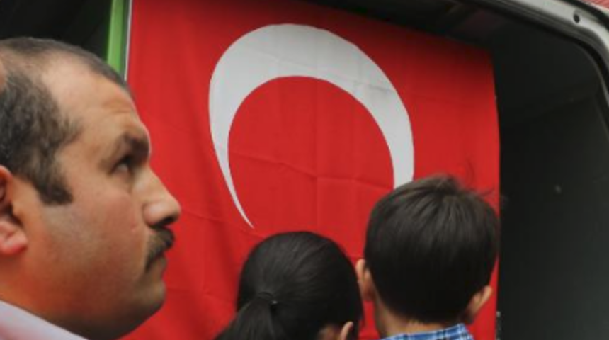 Şehit kahraman pilota son bakış! En acı fotoğraf...