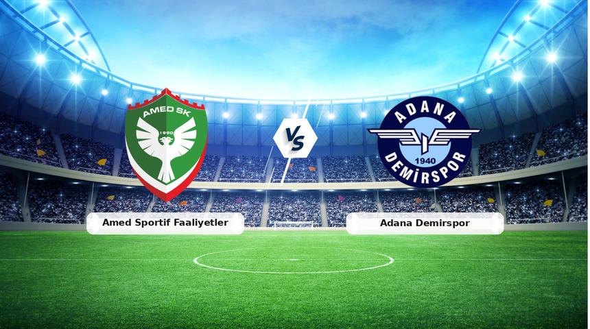 (&Ouml;zet) Amed Sportif Faaliyetler - Adana Demirspor Ma&ccedil;ı &Ouml;zeti ve T&uuml;m &Ouml;nemli Anları