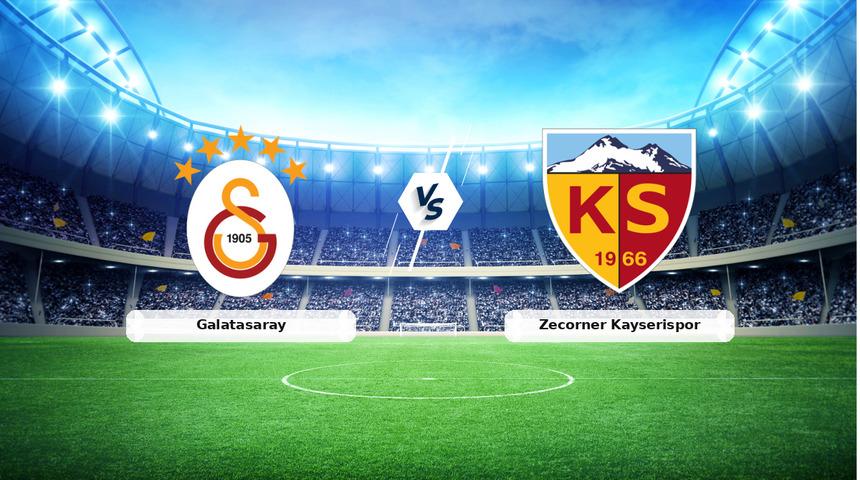 CANLI | Galatasaray - Zecorner Kayserispor ma&ccedil; anlatımı! Ma&ccedil; ne zaman? Saat ka&ccedil;ta ve hangi kanalda? - 01 Şubat 2026